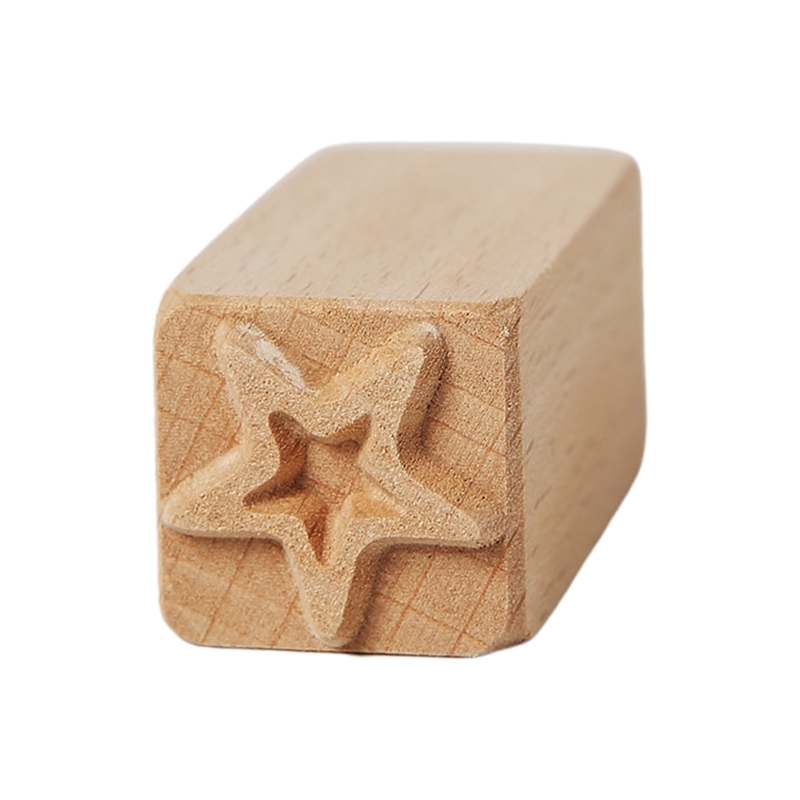 Houten Aardewerk Stempel Diy Klei Gereedschappen Postzegels Modellering Patroon Stempel 101A