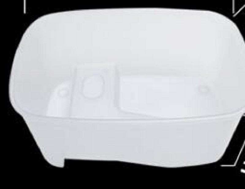 Aquarium Transparent Turtle Breeding Box Reptile Perched House With Drying Platform For Brazilian Tortoise Water Tank: white