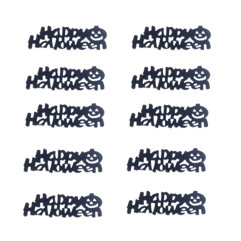 15g Spooky Halloween Confetti Pumpkin Spider Web Witch Bats Throw Confetti Sprinkle Home Festival Party Table Decoration