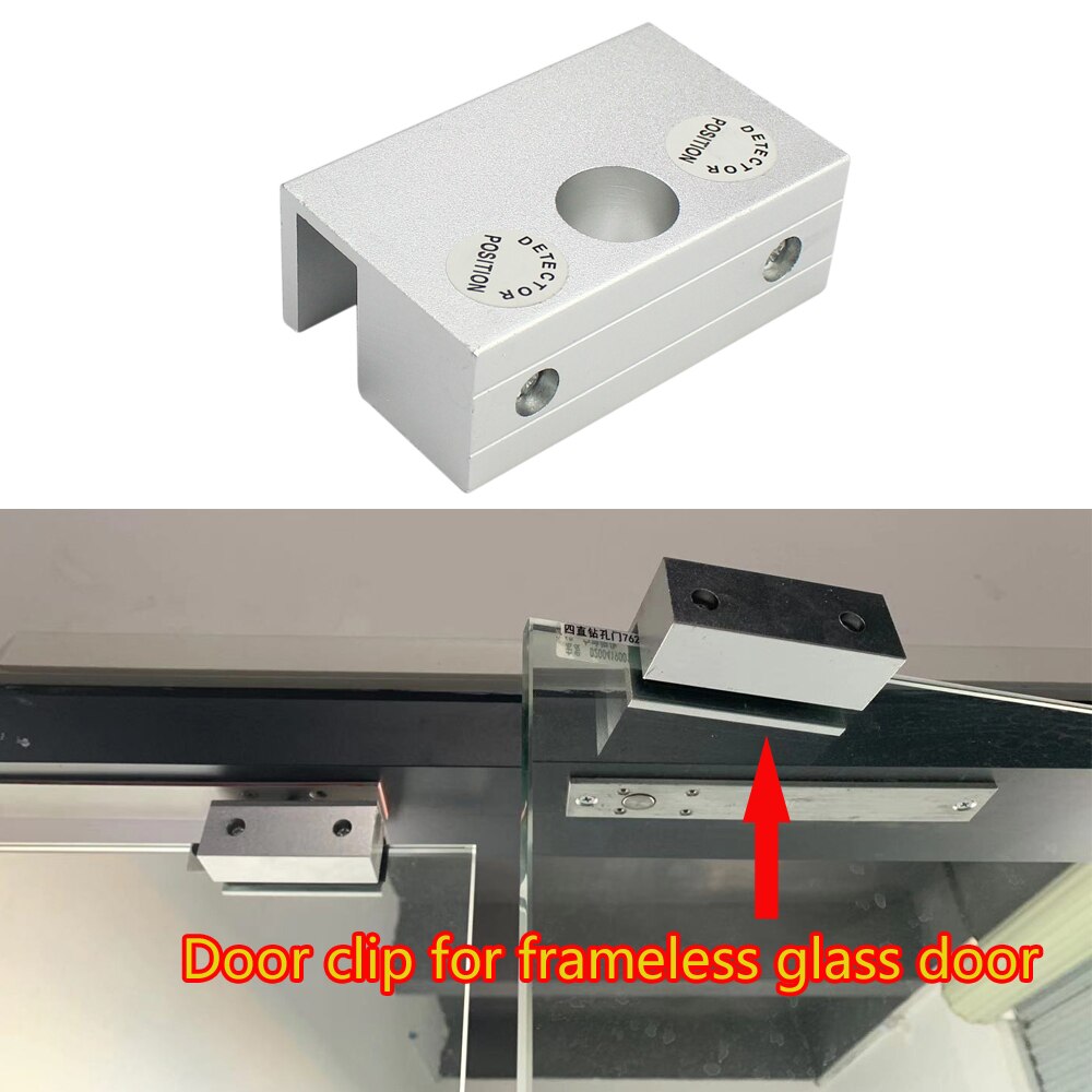 DC12v Electronic lock with time delay Access control system Electric mortise lock with feedback safety bolt Mortise door lock: Glass door clip