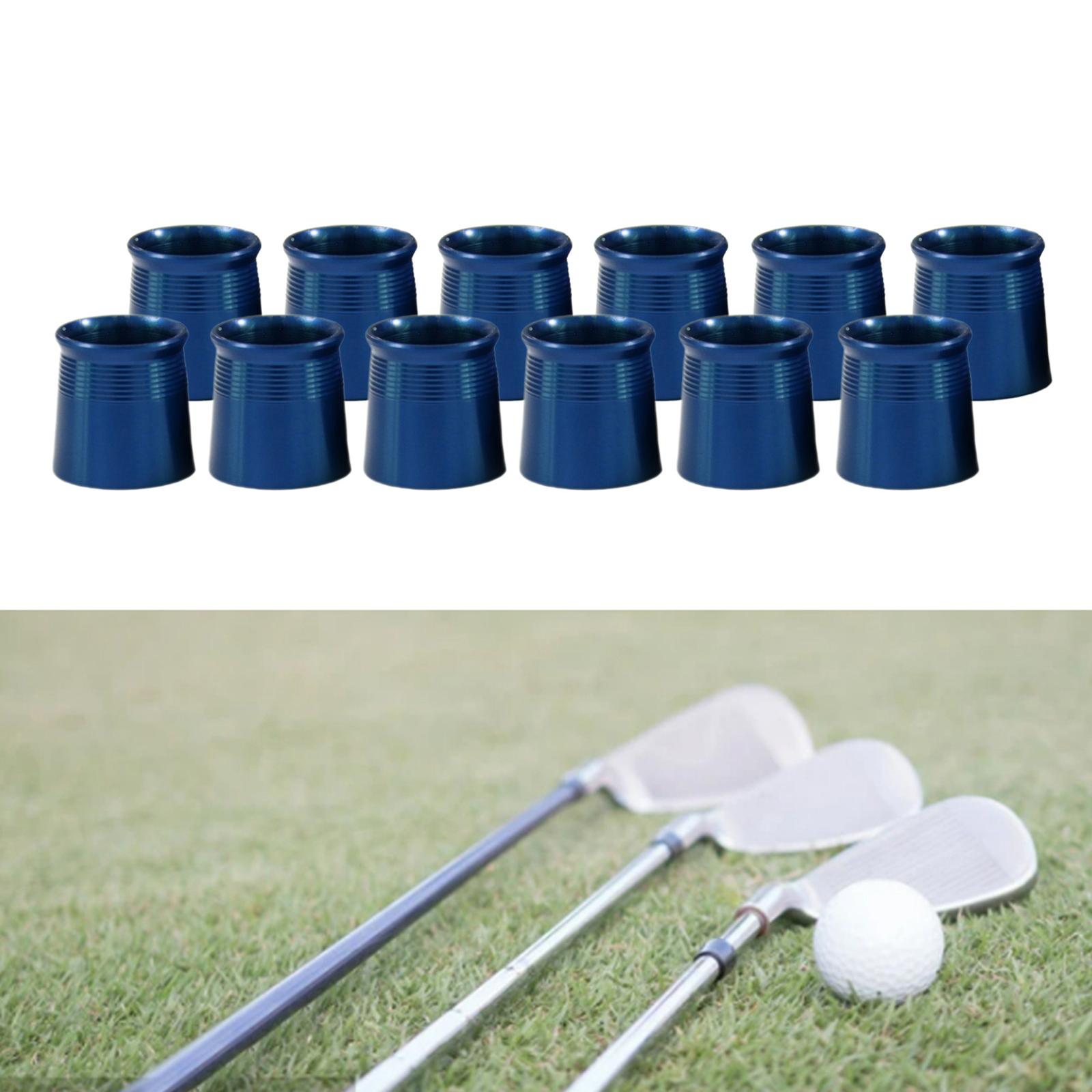 12 Pieces Golf Wooden Ferrules Fit .335 for Driver Fairway Wooden Shaft Replacement