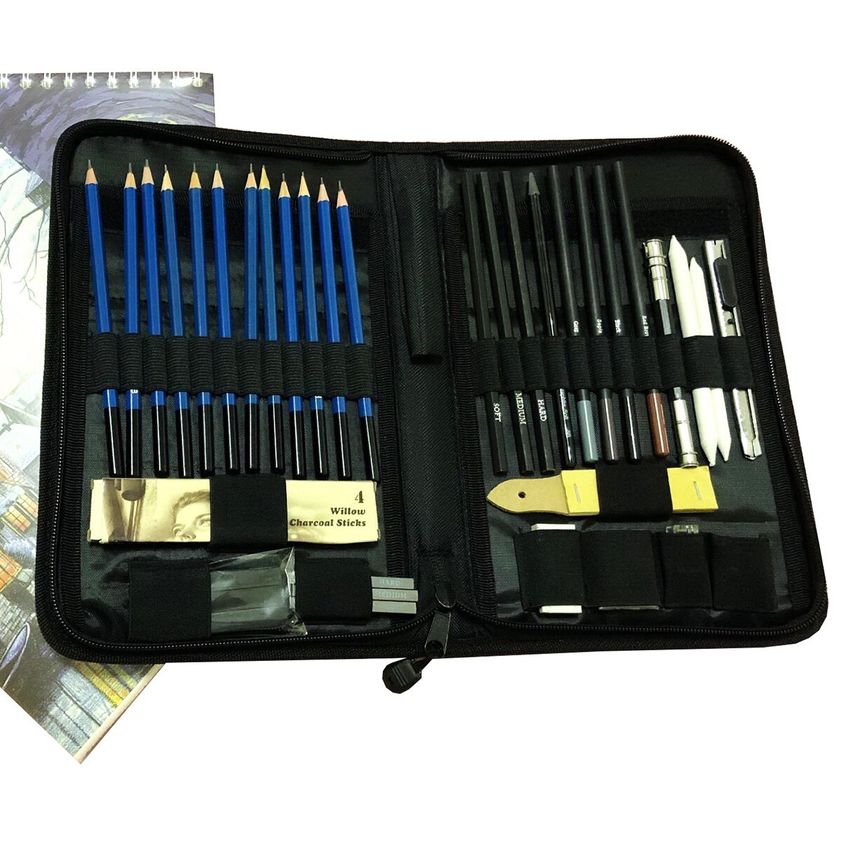 42 sztuk/zestaw profesjonalne kredki robić szkicowania zestaw Sztuka zestaw kredek ze szkicowaniem książki dla studentów dzieci dorosłych