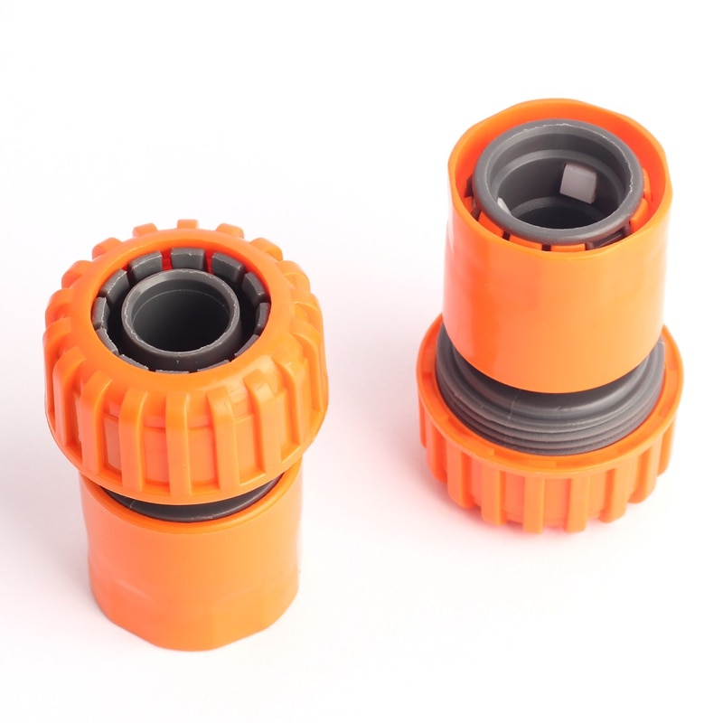 Abs  g 3/4 '' vesiletku pikaliittimet puutarha putki/letkuliittimet oranssi irrotettava vesi putki kastelu korjaus letkun liitos