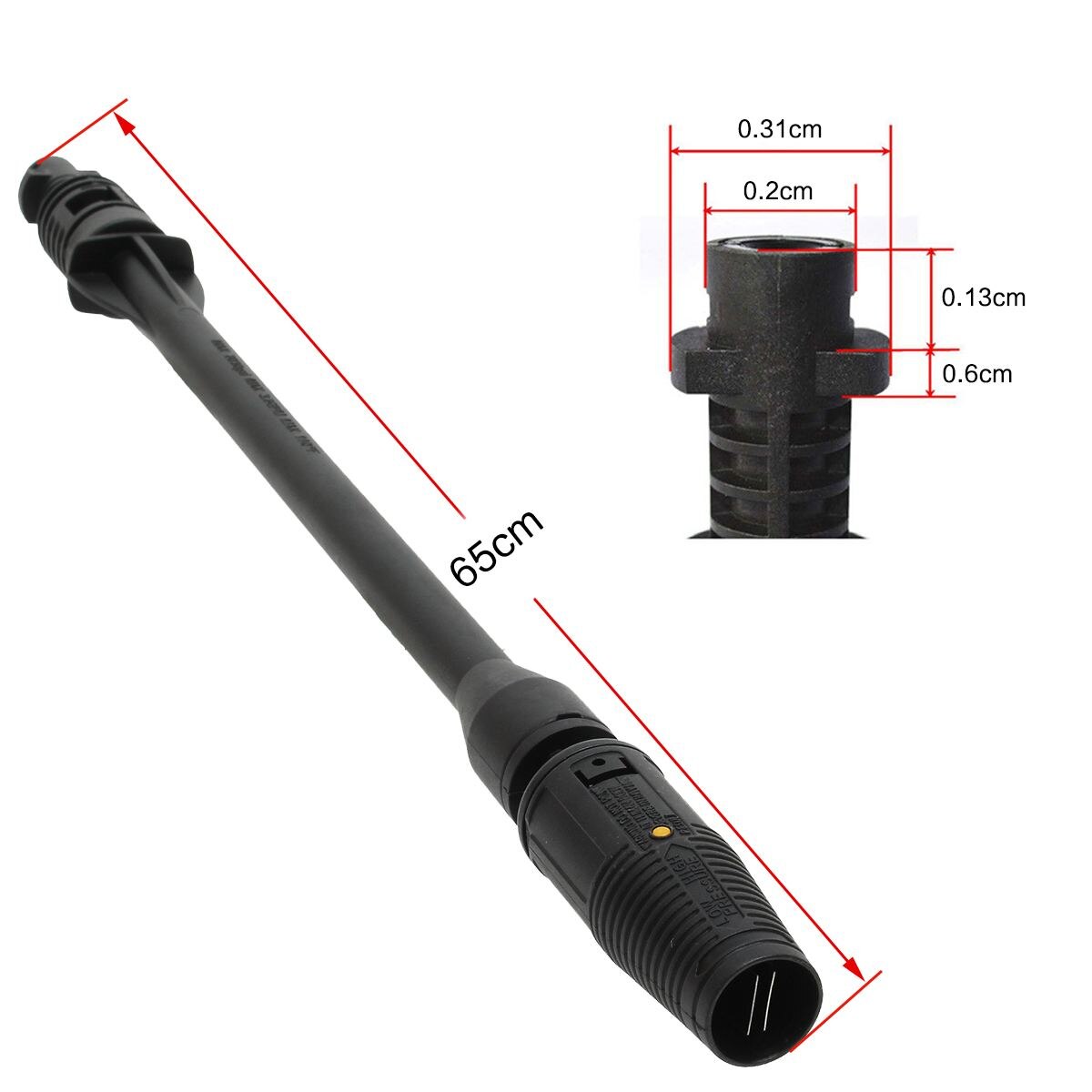 Porno højtryksrenser stav spids bilvasker roterende turbo lanse dyse spids til karcher  k1 k2 k3 k4 k5 k6 k7 150 bar