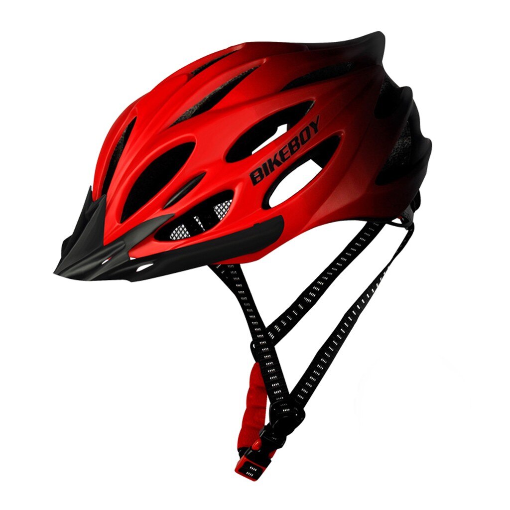 Casco de ciclismo Unisex con luz bicicleta ultraligero casco Intergrally moldeado bicicleta de carretera de montaña bicicleta MTB casco seguro hombres mujeres