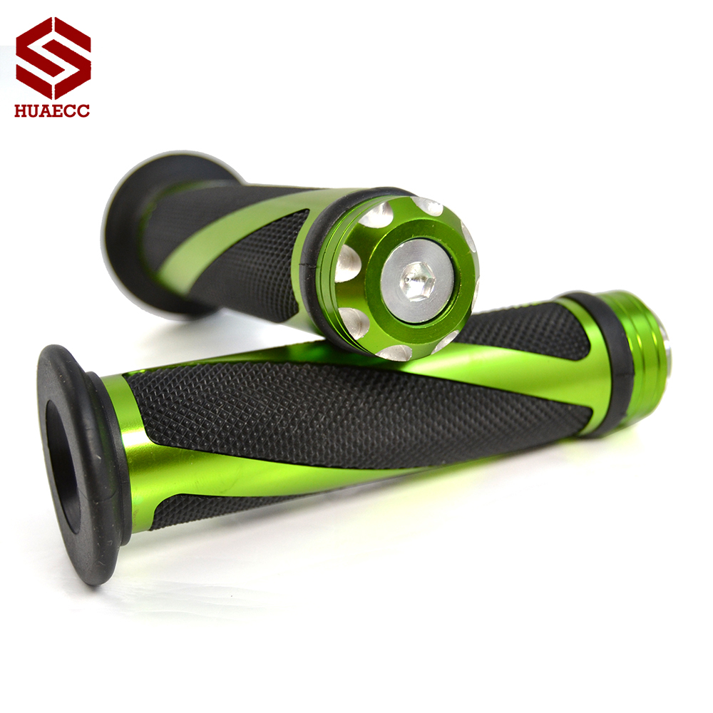 Empuñadura de manillar de motocicleta, accesorio para Kawasaki Z800 Z750 Z900 Z250 ER6N ER6F NINJA 7/8 300 ZX6R ZX9R ZX12R, 400 ", 22mm
