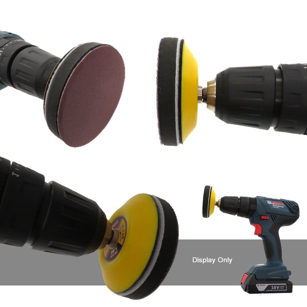 Disco de lixa para lixa de metal e madeira, 60 a 2000mm de óxido de alumínio com gancho e laço de secagem, disco de lixar metal e madeira