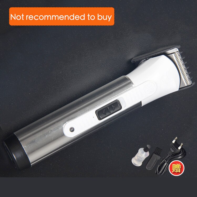 Salon Hair Clipper For Men Electric Hair Clippers Haircut Shaving Machine Cutting Barber Clippers Blade LCD Digit: Orange