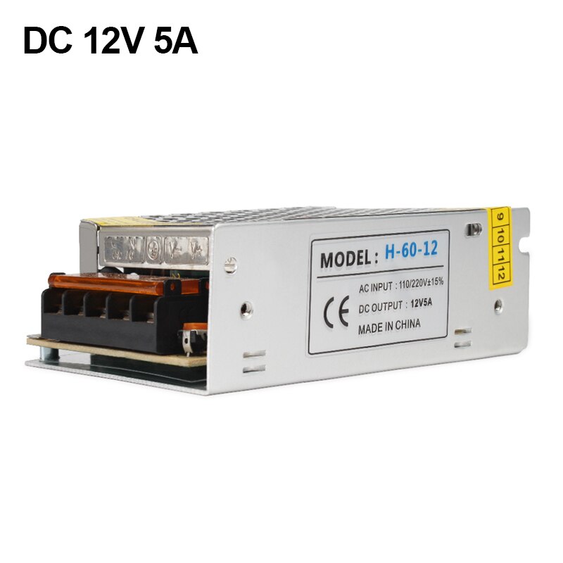 12V Power Supply DC12V Unit 1A 2A 3A 5A 8A 10A 15A 20A 30A Transformer AC 110V 220V to DC 12 Volts 12 V LED Driver for LED Strip