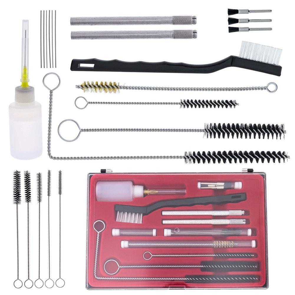 Pro Air Tool Verf Spuitpistool Cleaning Kit 23Pc Hvlp Airbrush W/Case Auto Accessoire