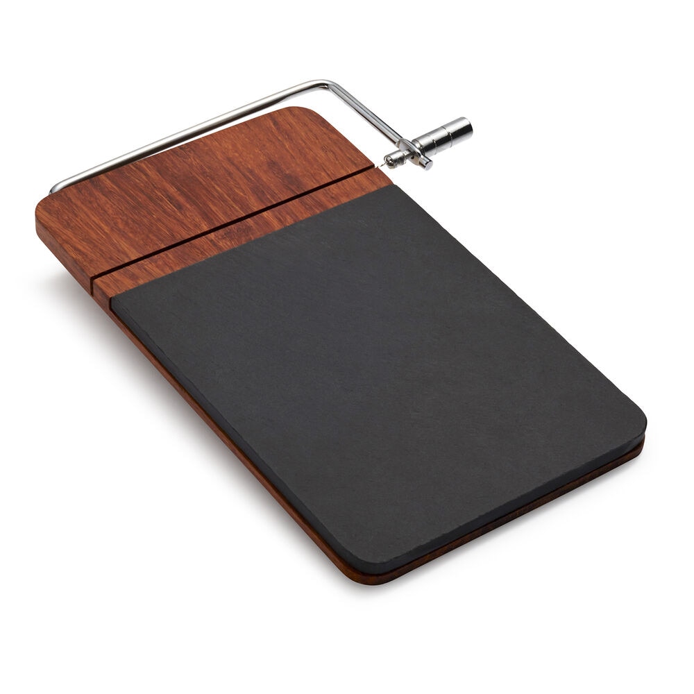 Slate Cheese Board With Slicer- Cheese Slicer