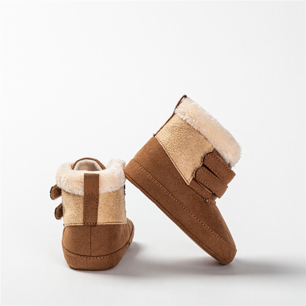 Scarpe Casual per bambini neonato bambina suola morbida presepe bambino 0-18M neonate scarpe morbide stivali scarpe stivali da neve caldi invernali