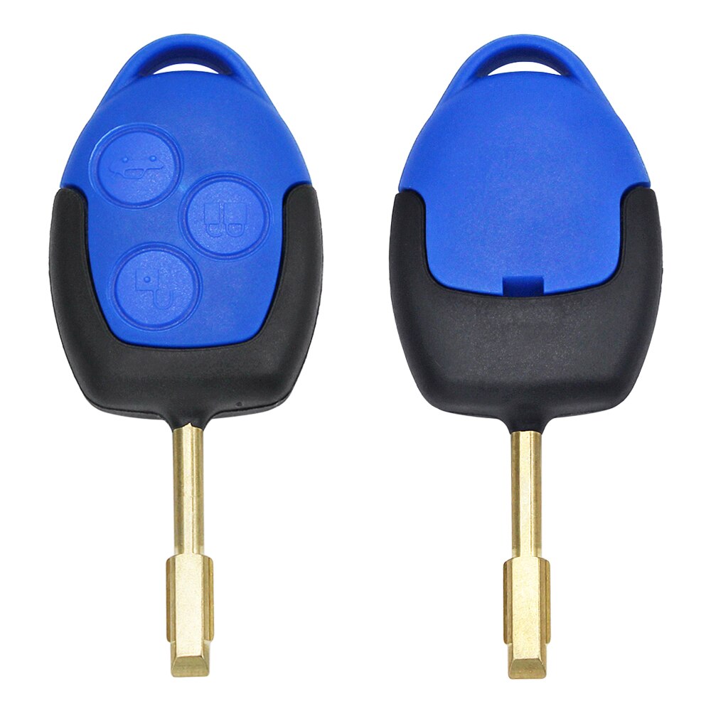 Clé télécommande à 3 boutons, 433MHz 4D63 6F, puce FOB pour Ford Transit WM VM 2006 – P/N: tête de lame FO21