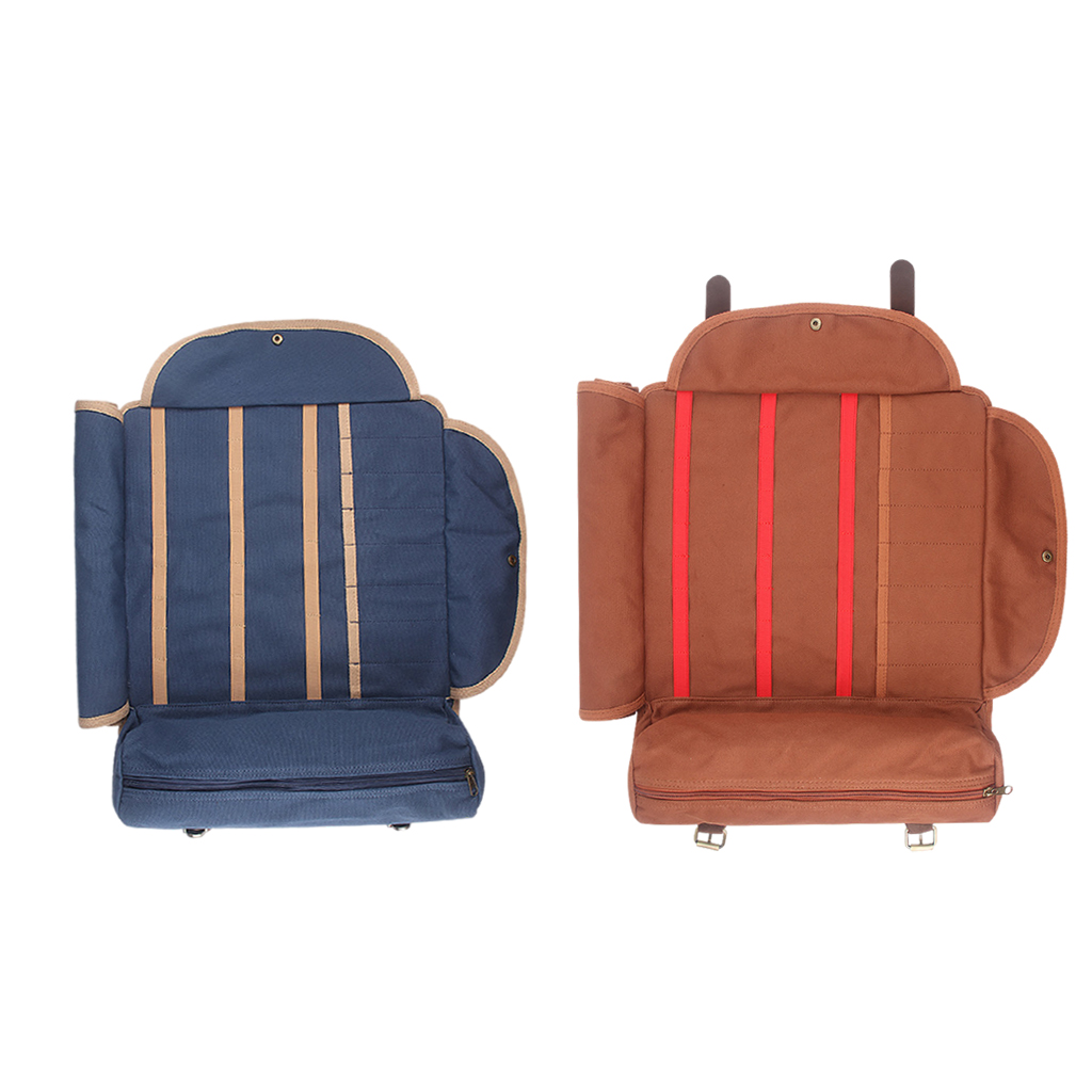 Kit de Bolso grande para almacenamiento de barman, bolsa de transporte con correa de hombro ajustable, conjunto de herramientas de barra, estuche portátil para fiestas
