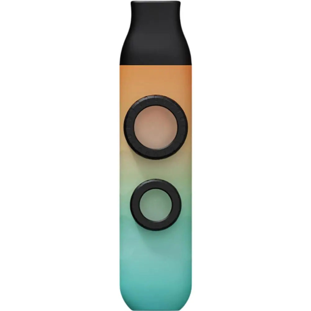 Nybegynner musikkinstrument kazoo munnfløyte campingturer ideell til musikkopptredener lett og bærbar til nybegynnere: Burgunder