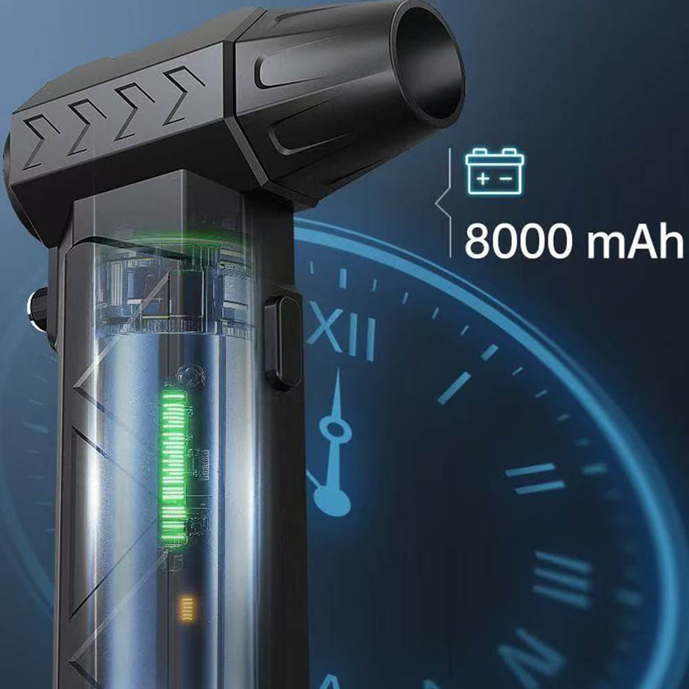 Turbo Fan 180000 RPM Air Blower Handheld Electric Turbo Jet Fan Brushless Violent Blower Wind Speed 53m/s Industrial Duct Fan