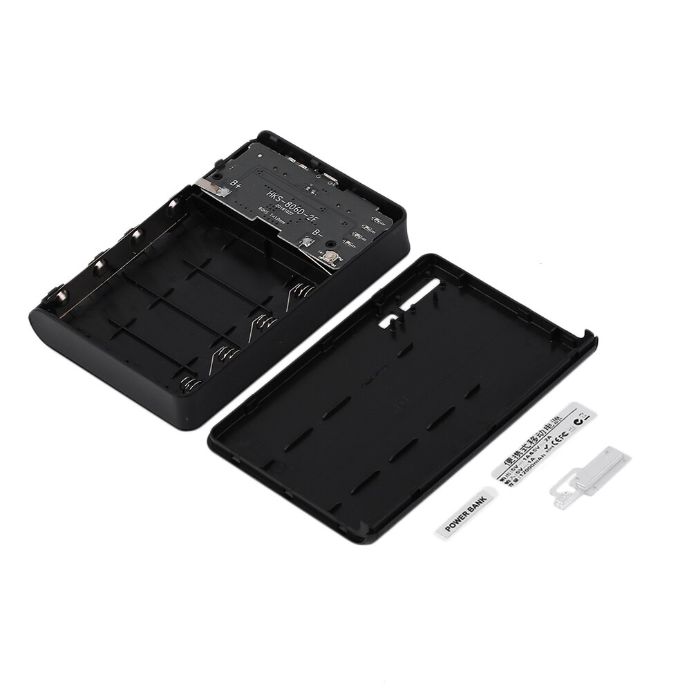Stor kapasitet 10400 mah størrelse 4*18650 batteri ekstern strømbank mobiltelefon batterilader egnet til iphone mobiltelefon