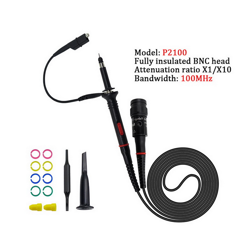 10:1 brand p2200 X1 / X10 200MHz oscilloscope probe oscilloscope probe probe: TYPE 2