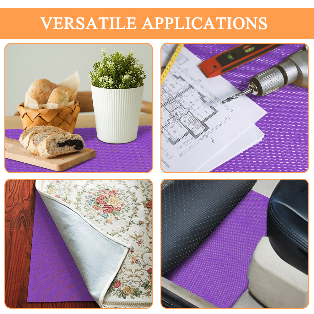 Alfombrilla de espuma de PVC antideslizante para cocina, alfombra para piso de automóvil, armario Interior, baño, tazas, sala de estar, decorativa, DIY