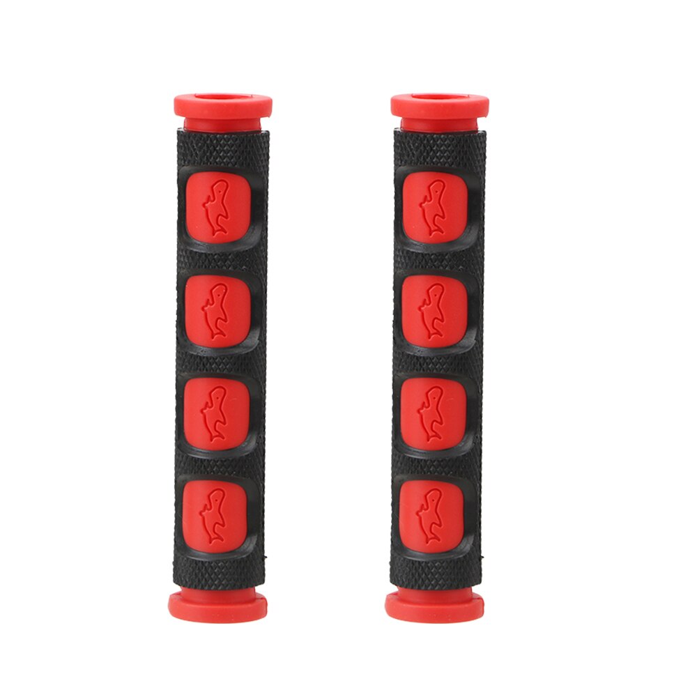 Protector de empuñadura Universal para motocicleta, accesorios de Moto, cubierta de palanca de embrague de freno, empuñaduras de manillar antideslizantes, 2 uds.: Rojo