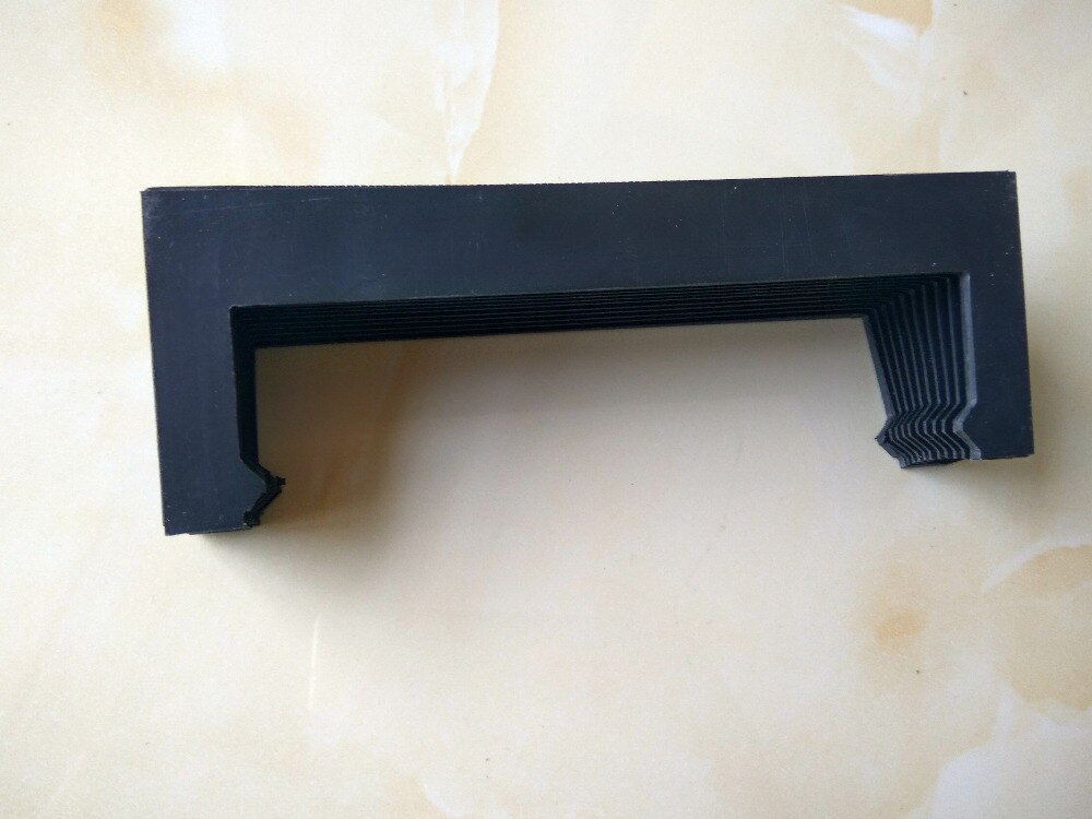 Akkordeon schutz faltenbalg für cnc HG20 schienen, Breite226mm x Höhe50mm x Lmax800mm
