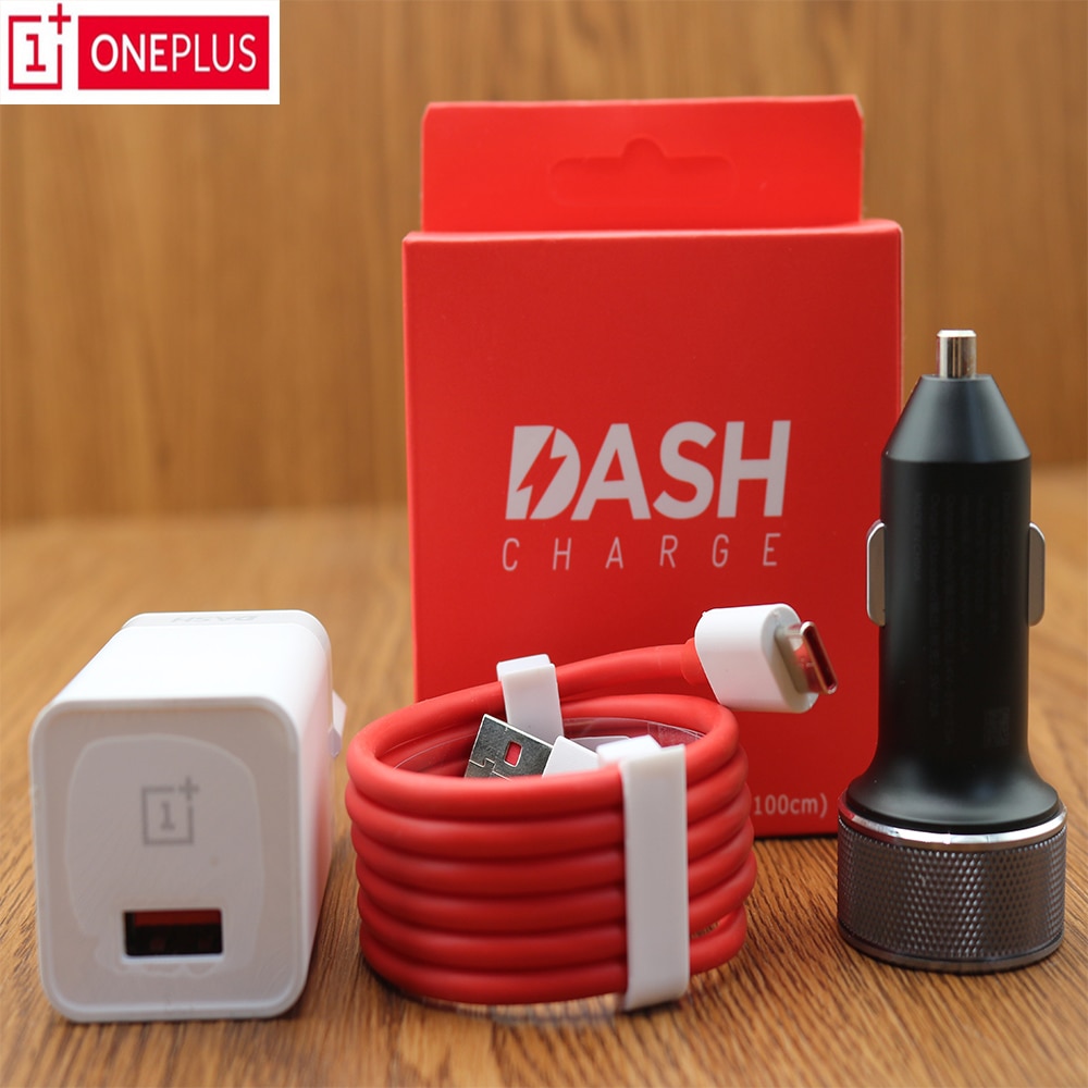 Oneplus d'origine 6 Dash chargeur de voiture Dash Charge 3.4V ~ 5V = 3.5A Standard 5V = 2A pour Oneplus 3/3 T/5/5 T/6 Dash chargeur adaptateur