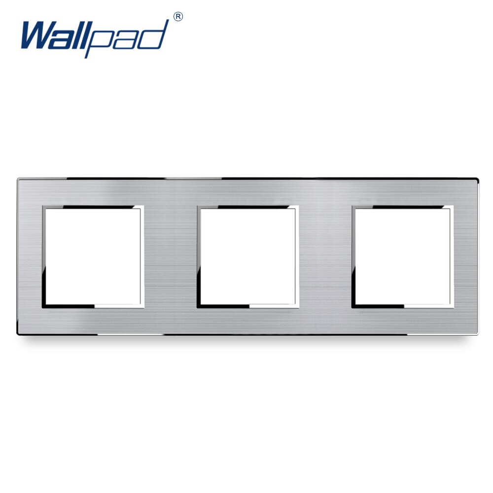Wallpad Luxus Edelstahl Tafel Rahmen Mit Silber Grenze Hotel Tafel Vertikale und Horizont Rahmen 1 2 3 4 5 rahmen Tafel Nur
