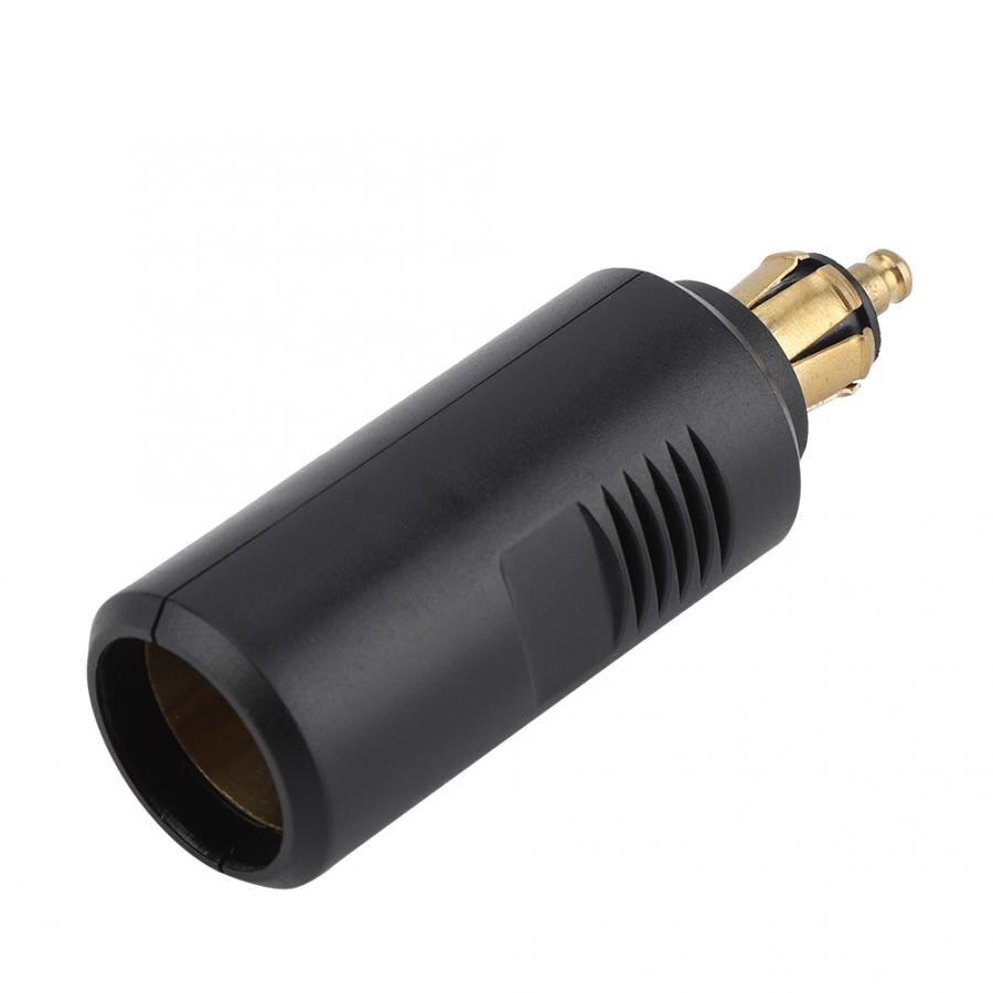 Accendi-Sigari Per Auto 12-24V – Presa Accendisigari Metallica Con Coperchio E Protezione Antifiamma