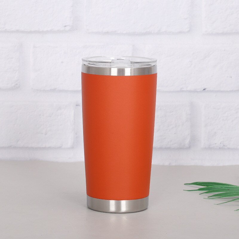 Durable Insulated Ice Cold Beer Mug 20oz Tumbler Stainless Steel Vacuum Double Wall Travel Tumbler Coffee Thermal Mug