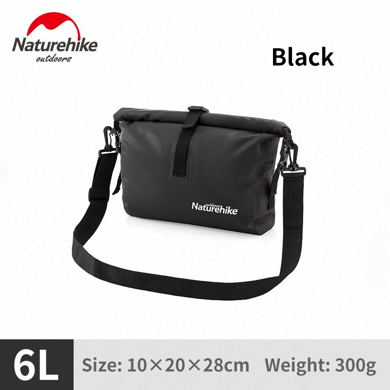 Naturehike 28L Waterdichte Dry Bag, Met Lange Verstelbare Riem, Opblaasbare Zwemmen Flotation Tow Float, Groen