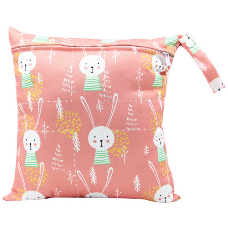 Warmom Mutter Windel Tasche für Baby Mehrweg Tuch Windel nass Tasche Kleinkind Tragbare Wasserdichte Kinderwagen Trockenen Eimer Tasche 28*30cm