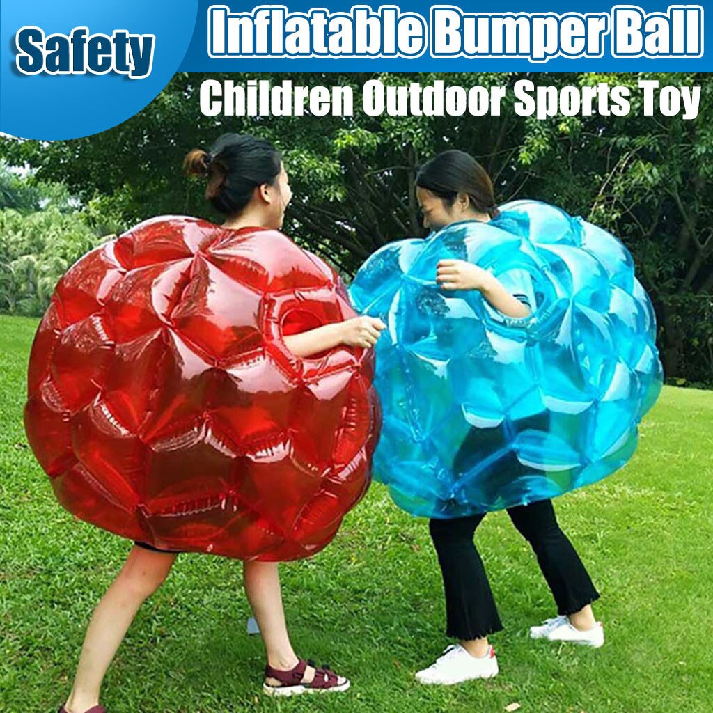 Pelota de choque inflable de PVC para niños, juguete de deportes al aire libre