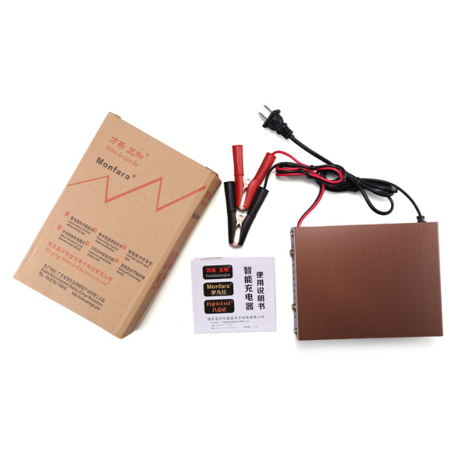 ! Auto Motorfiets Acculader 12V24V Volt Alle-Intelligente Universele Batterij Zuiver Koper Lithium Batterij Oplader