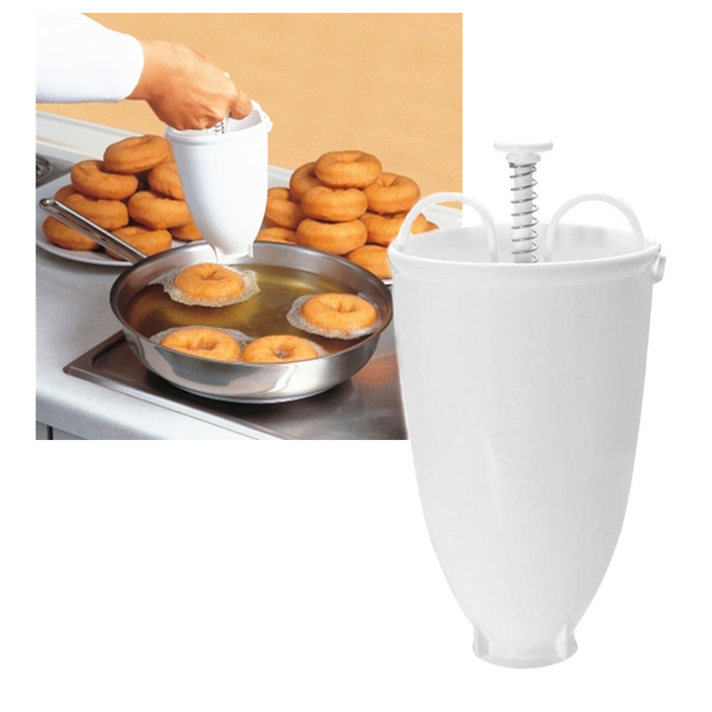 Molde de rosquilla portátil y rápido para hacer rosquillas, artefacto de cocina, molde para hacer donuts: Default Title