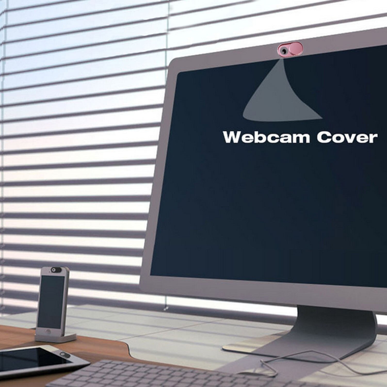 Webcam ultrafina con obturador para Macbook Pro, Mac, ordenadores portátiles, ordenador y Smartphone, 3 uds.
