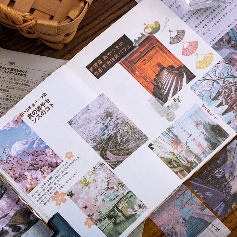 60PCS / bag Year Series Sticker Pack DIY Scrapbooking Album Mobile Phone Computer Happy Planner Diary Decorative Sticker