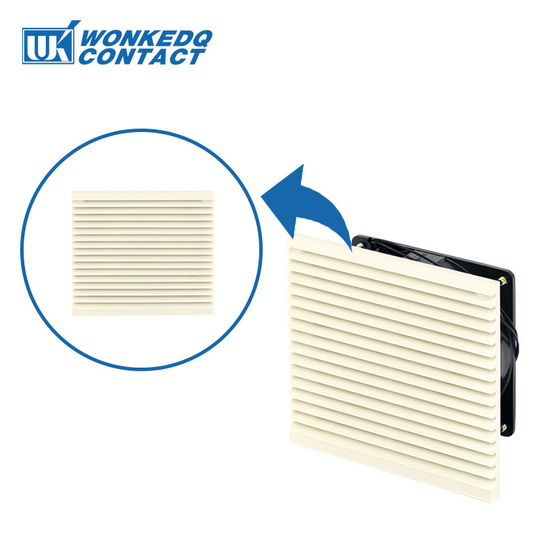 3322-300 skåp ventilationsfilter set luckor lock kylfläkt galler galler fläkt frånluftsfläkt filterpanel utan fläkt