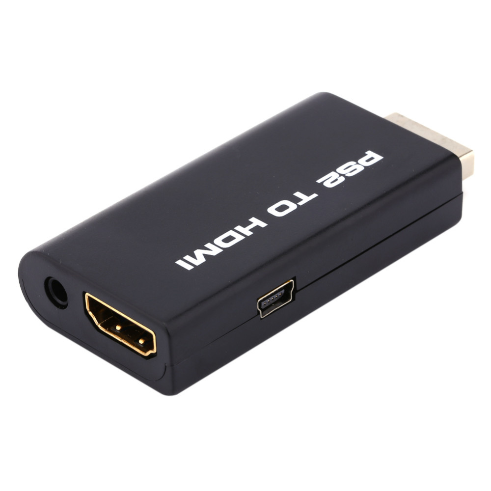 Voor Ps2 Naar Hdmi-Compatibel 480i/480P/576i Video Converter Adapter Met 3.5Mm Audio