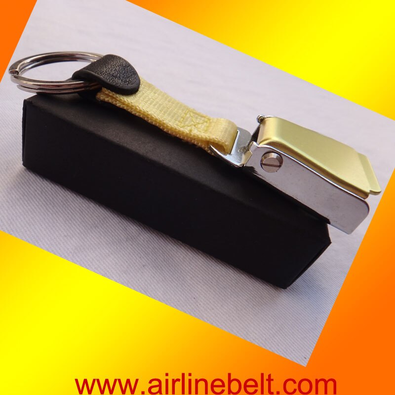 Boîte emballage mini avion compagnie aérienne ceinture boucle porte-clés porte-clés coloré avion boucle porte-clés