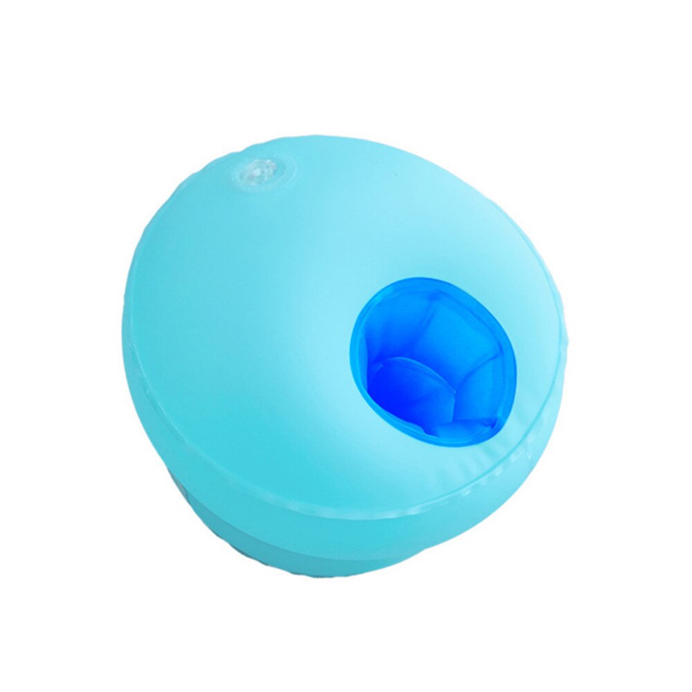 1 Set Inflatable Arm Bands Double Airbag Buoyancy Arm Rings Thicken Water Sleeves Swimming Armlets for Boys Girls (Sky-blue 1 Pa