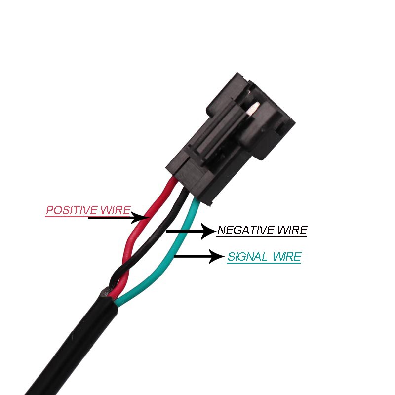 Electric Bike Scooter Twist Throttle Ebike Throttle Grip 24V-72V Speed Control Handle 155CM Thumb Handle for Electric Bike