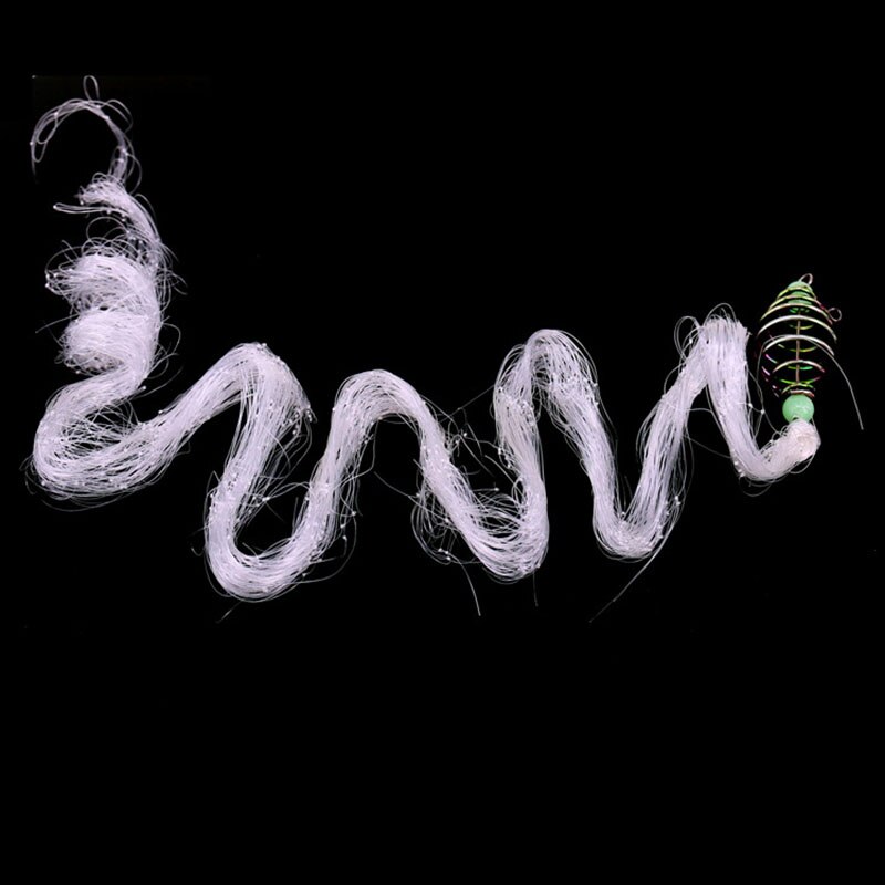 Multi Size Fishing Net Trap Mesh Luminous Netting Fishnet Tackle Copper Spring Shoal Cast Nets For Fishing Traps