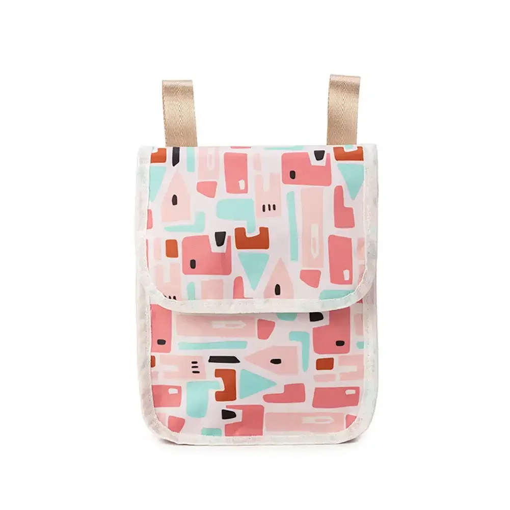 Waterdichte Fiets Opbergtas Vooraan Mobiele Telefoon Houder E-Bike Mand Tas Racefiets Frame Zak MTB Fiets Fietstas: Roze