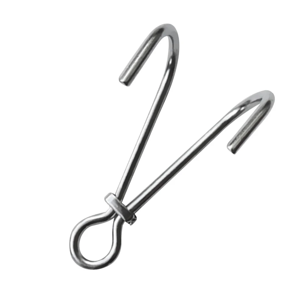 13.5cm Scuba Dive Reef doppio gancio attrezzatura di sicurezza deriva corrente gancio per immersione Kayak canoa attrezzatura Hardware accessorio