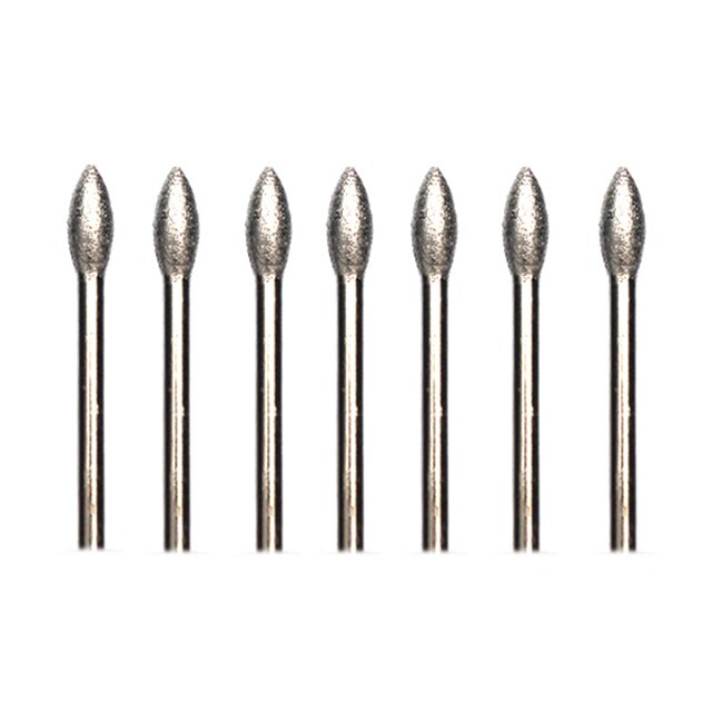 7Pc Keramische Steen Nail Boor Frezen Cuticle Schoon Bramen Polijsten Nagelvijlen Pedicure Tool Combinatie Accessoires: 20