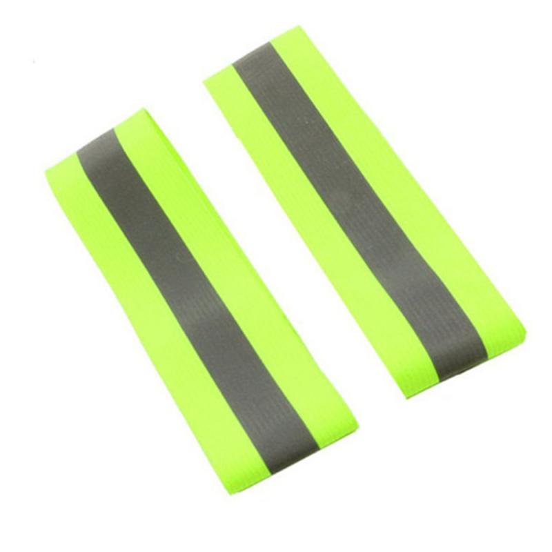 Reflektierende Bands Armbinde Armbinde Knöchel Bein Riemen Sicherheit Reflektor Band Riemen für Nacht Joggen gehen Radfahren