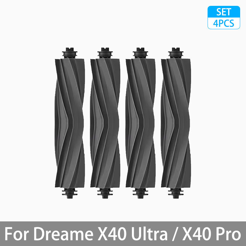 For Dreame X40 Ultra / X40 Pro Accessories Rubber Main Side Brush Mop Cloth Dust Bag HEPA Filter Robot vacuum Replacement Parts: plum