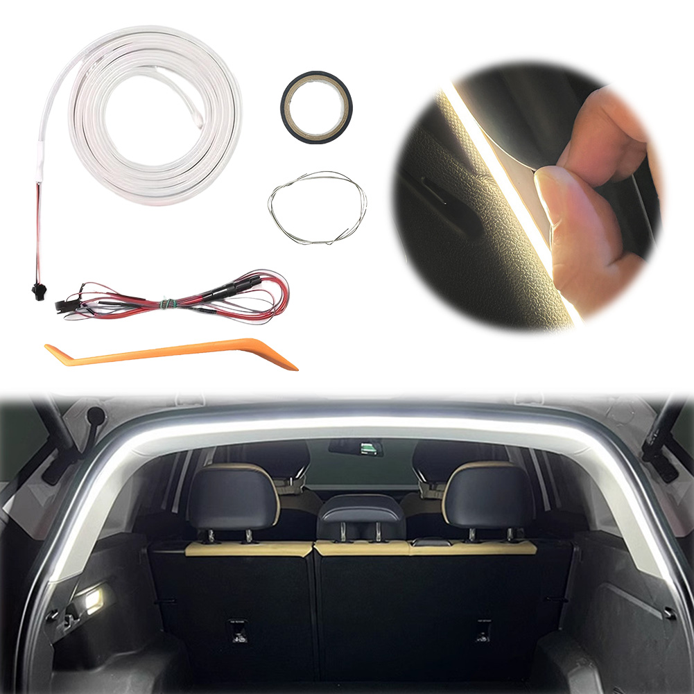 Striscia di luce che scorre dinamica a LED Striscia di illuminazione ambientale per bagagliaio di un'auto multifunzione automatica per la decorazione del bagagliaio del camion