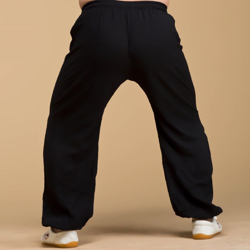 Frühling und sommer Synthetische baumwolle tai chi hosen kung fu pumphose sowohl männer und frauen