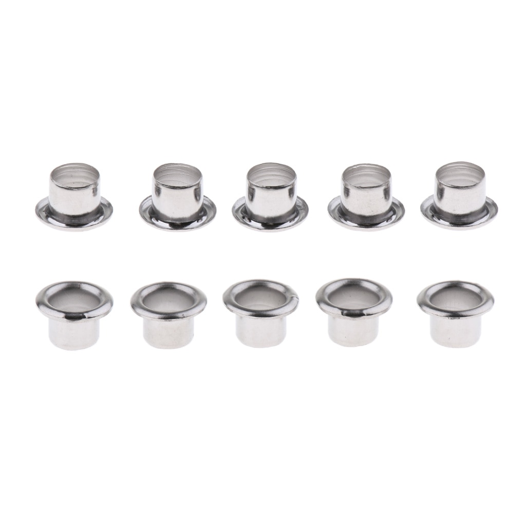 10x Badge Grommet Style Drum Air Vents 10 X 8mm Percussion Instrument Parts